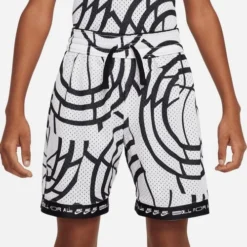 Nike Junior Boys' [8-20] Culture Of Basketball Reversible Short -Nike Sales Store 9010018 BlackWhiteYellow 2
