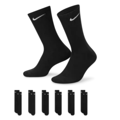 Nike Men's Everyday Cushioned Training Crew Sock (6 Pack)