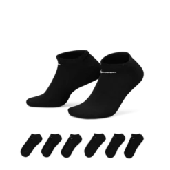 Nike Men's Everyday Cushioned Training No-Show Sock (6 Pack)
