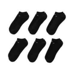 Nike Men's Everyday Cushioned Training No-Show Sock (6 Pack) -Nike Sales Store 9010022 BlackWhite 2