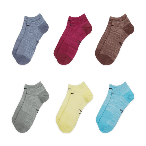 Nike Women's Everyday Lightweight Training No-Show Sock (6 Pack) 2 Nike Women's Everyday Lightweight Training No-Show Sock (6 Pack) - Image 2