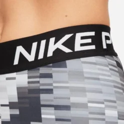 Nike Women's Pro Dri-FIT 3" Printed Short -Nike Sales Store 9010030 BlackWhite 3