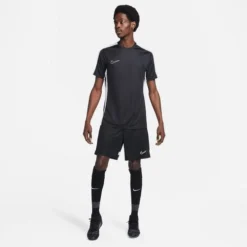 Nike Men's Dri-FIT Academy 23 Short Sleeve Soccer Jersey -Nike Sales Store 9010068 BlackWhite 3