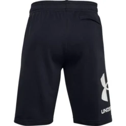 Under Armour Men's Rival Fleece Big Logo Short -Nike Sales Store 9010116 Black 2