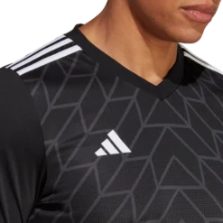 ADIDAS Men's Team Icon 23 Soccer Jersey -Nike Sales Store 9010139 Black 3