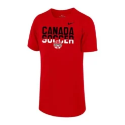 Nike Boys' Canada Soccer Core Cotton Short Sleeve Tee