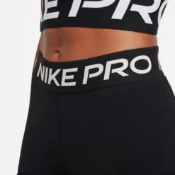 Nike Women's Pro 365 3" Short 9 Nike Women's Pro 365 3" Short -Nike Sales Store 9010187 BlackWhite 3