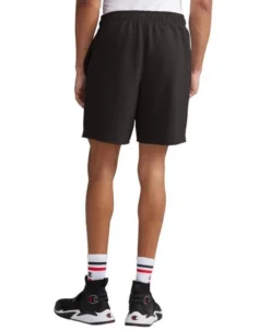 Champion Men's 7" Powerblend Fleece Short 5 Champion Men's 7" Powerblend Fleece Short -Nike Sales Store 9010637 Black 3
