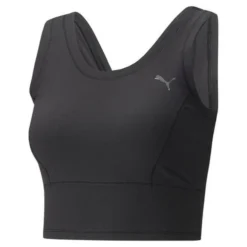 Puma Women's Studio Yogini Luxe Cropped Tank Top