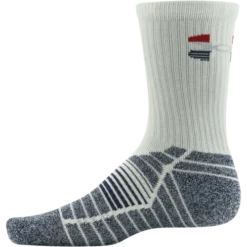 Under Armour Men's Elevated Novelty Crew Socks -Nike Sales Store 9010653 WhiteNavy 6