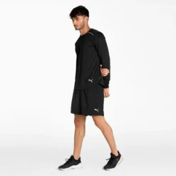 Puma Men's Favorite 2-in-1 Running Shorts -Nike Sales Store 9010694 Black 4