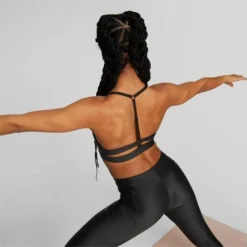 Puma Women's Studio Ultrabare Strappy Bra 9 Puma Women's Studio Ultrabare Strappy Bra -Nike Sales Store 9010702 Black 4