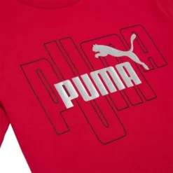 Puma Boys Logo Lab Pack Jersey SS Graphic Tee 9 Puma Boys Logo Lab Pack Jersey SS Graphic Tee -Nike Sales Store 9010715 Red 3