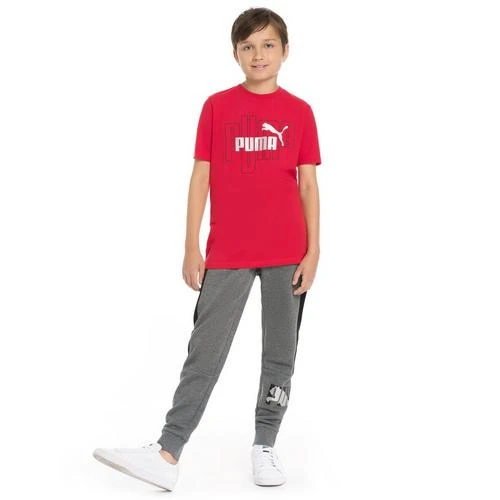 Puma Boys Logo Lab Pack Jersey SS Graphic Tee 5 Puma Boys Logo Lab Pack Jersey SS Graphic Tee - Image 5