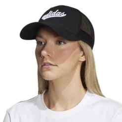 ADIDAS Women’s Mesh Trucker Hat 10 ADIDAS Women’s Mesh Trucker Hat -Nike Sales Store 9010732 BlackWhite 4