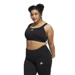 ADIDAS Women's Plus Size TLRD Move Training High-Support Bra -Nike Sales Store 9010747 Black 2