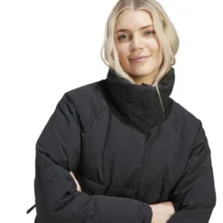 ADIDAS Women's Big Baffle Jacket -Nike Sales Store 9010752 Black 3