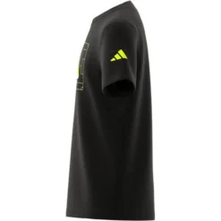 ADIDAS Boys' Soccer Graphic Tee -Nike Sales Store 9010797 Black 5