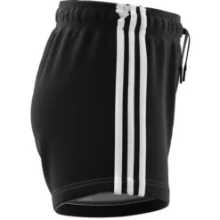 ADIDAS Girls' 3 Stripe Short -Nike Sales Store 9010809 BlackWhite 2