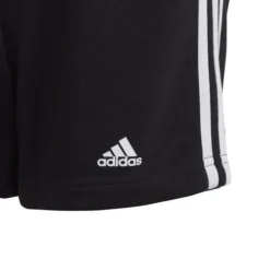 ADIDAS Girls' 3 Stripe Short -Nike Sales Store 9010809 BlackWhite 3