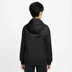 Nike Boys' Sportswear Windrunner Jacket -Nike Sales Store 9010815 BlackWhite 2