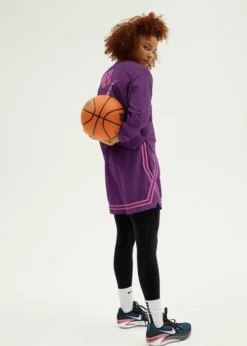 Nike Women's PRO 365 Mid-Rise Mesh Panel Legging -Nike Sales Store 9010827 BlackWhite 3