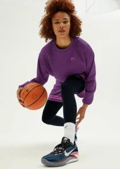 Nike Women's PRO 365 Mid-Rise Mesh Panel Legging -Nike Sales Store 9010827 BlackWhite 4