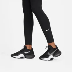 Nike Women's One Dri-Fit High Rise Leggings -Nike Sales Store 9010835 BlackWhite 2