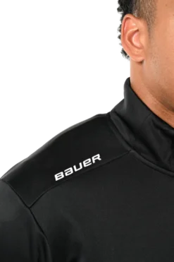 Bauer Men's Senior Team Fleece 1/2 Zip -Nike Sales Store 9010844 Black 2