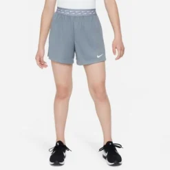 Nike Girls' Dri-FIT Trophy Shorts -Nike Sales Store 9010863 CoolGreyWhite 2