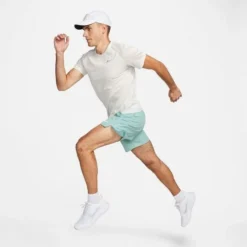 Nike Men's Challenger Dri-FIT 7" Brief-Lined Running Shorts -Nike Sales Store 9010882 MineralBlackSilver 2