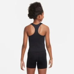 Nike Girls' Dri-Fit Swoosh Tank Bra -Nike Sales Store 9010900 BlackWhite 3