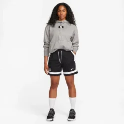Nike Women's Dri-Fit Sabrina Basketball Shorts 8 Nike Women's Dri-Fit Sabrina Basketball Shorts -Nike Sales Store 9010951 BlackWhite 2