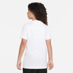Nike Boys' Sportswear Club HBR Tee -Nike Sales Store 9010968 White 3