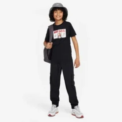 Nike Boys' Sportswear Basketball Tee -Nike Sales Store 9010969 Black 2