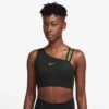 Nike Women's PRO Dri-Fit Swoosh Asymmetric Bra