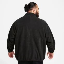 Nike Men's Club Fleece+ Half-Zip Top -Nike Sales Store 9011150 BlackBlack 5