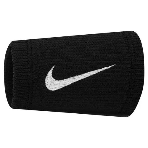Nike Men's Elite Doublewide Wristbands (2 Pack) 1 Nike Men's Elite Doublewide Wristbands (2 Pack)