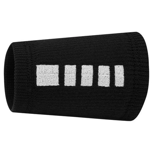 Nike Men's Elite Doublewide Wristbands (2 Pack) 2 Nike Men's Elite Doublewide Wristbands (2 Pack) - Image 2