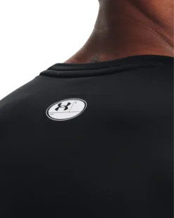 Under Armour Men's ColdGear Armour Fitted Crew Top 9 Under Armour Men's ColdGear Armour Fitted Crew Top -Nike Sales Store 9011318 BlackWhite 3