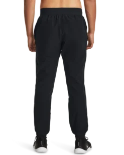 Under Armour Men's Stretch Woven Cold Weather Joggers -Nike Sales Store 9011326 BlackPitchGrey 4