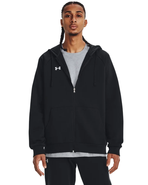 Under Armour Men's Rival Fleece Full Zip Hoodie 2 Under Armour Men's Rival Fleece Full Zip Hoodie - Image 2