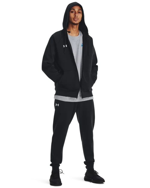 Under Armour Men's Rival Fleece Full Zip Hoodie 3 Under Armour Men's Rival Fleece Full Zip Hoodie - Image 3