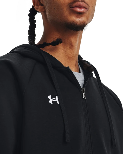 Under Armour Men's Rival Fleece Full Zip Hoodie 4 Under Armour Men's Rival Fleece Full Zip Hoodie - Image 4