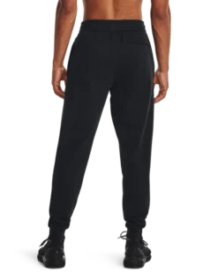 Under Armour Men's Rival Fleece Joggers -Nike Sales Store 9011331 BlackWhite 4
