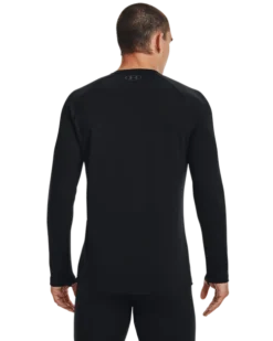 Under Armour Men's Packaged Base 3.0 Crew -Nike Sales Store 9011336 BlackPitchGrey 5