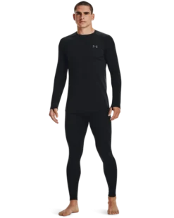 Under Armour Men's Packaged Base 3.0 Legging -Nike Sales Store 9011337 BlackPitchGrey 4