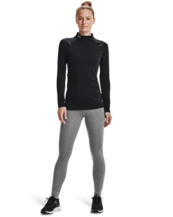 Under Armour Women' S ColdGear Authentics Mockneck 8 Under Armour Women' S ColdGear Authentics Mockneck -Nike Sales Store 9011339 BlackWhite 2