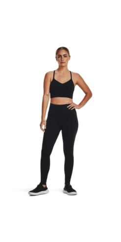 Under Armour Women's Train Seamless Legging -Nike Sales Store 9011348 BlackWhite 4