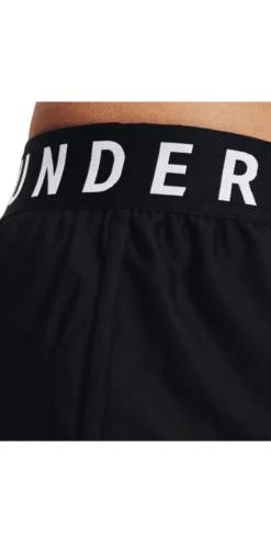 Under Armour Women's Play Up 5" Short (Plus Size) -Nike Sales Store 9011357 BlackBlackWhite 4
